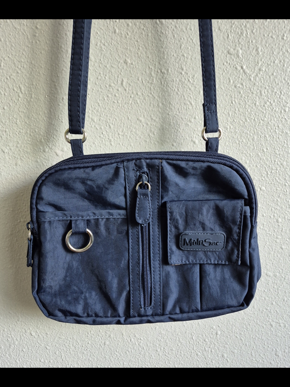Multi Sac Navy Crossbody Bag Travel Purse Organizer